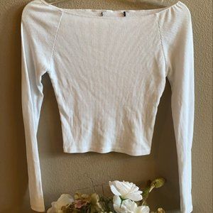 PacSun no-shoulder long-sleeve tee